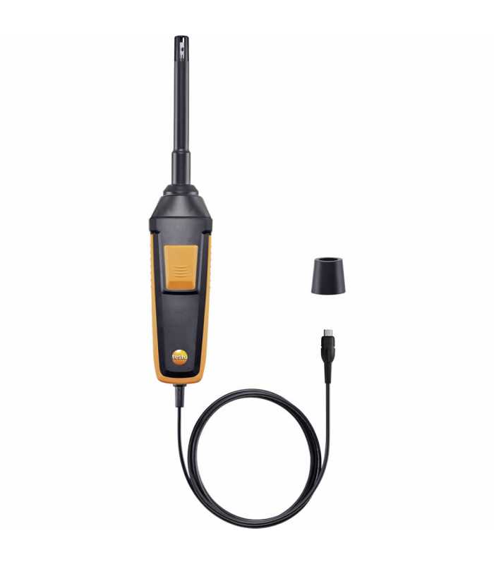 Testo 06369772 [0636 9772] High-Precision Digital Humidity / Temperature Probe with Fixed Cable